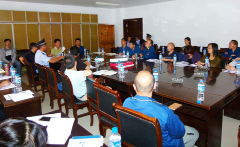 昆纜各車間、部門黨政領(lǐng)導(dǎo)參加會(huì)議